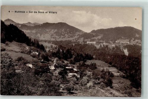 Huémoz Col de Sous et Villars