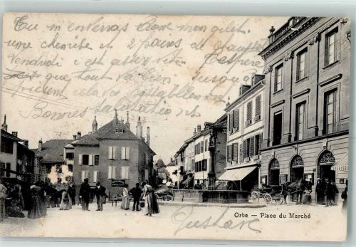 Orbe Place du Marche
