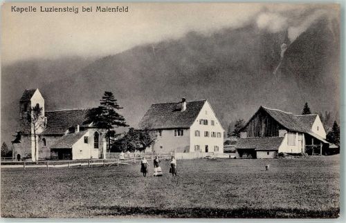 Maienfeld Kapelle Luziensteig