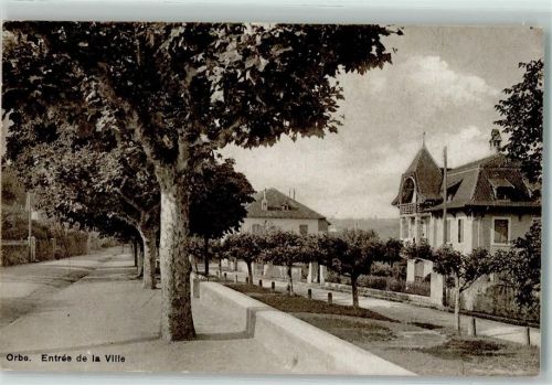 Orbe Entree de la Ville