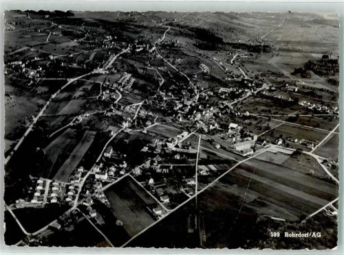 5443 Niederrohrdorf Vogelrüti Gebrauchsspuren Fliegeraufnahme Rohrdorf AG
