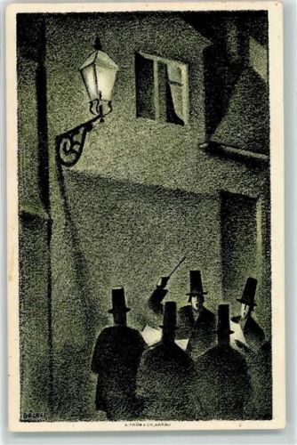 8570 Weinfelden Künstlerkarte Thurg. Kantonal Gesangsfest sign. Böckli