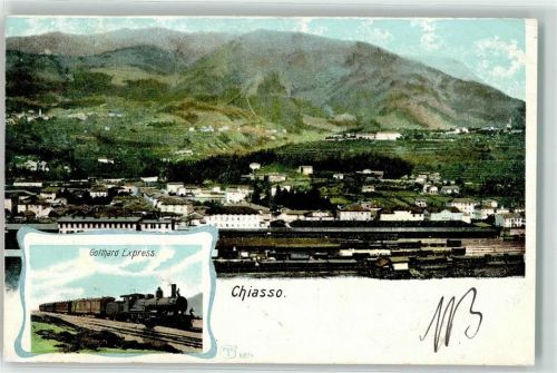 Chiasso 1903 Gotthard Express