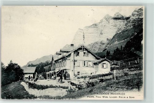 8881 Walenstadtberg 1903 - Kurhaus Hochruck