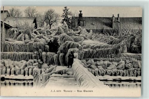 Versoix 1905 Winter Vereiste Landschaft