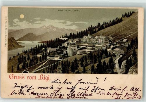 Rigi Kaltbad 1899 Rigi