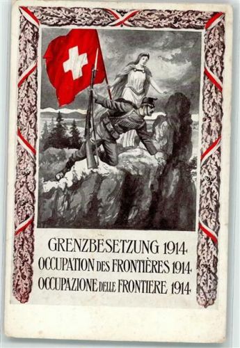 1914 Grenzbesetzung Feldpost Bataillon 54