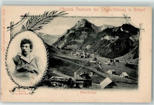 Melchtal Portrait von Arnold von Melchthal Off PK von der Tellaufführung