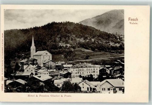 Fiesch Hotel Pension Glacier & Poste