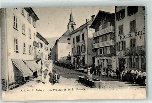 Salvan La Procession de St. Maurice