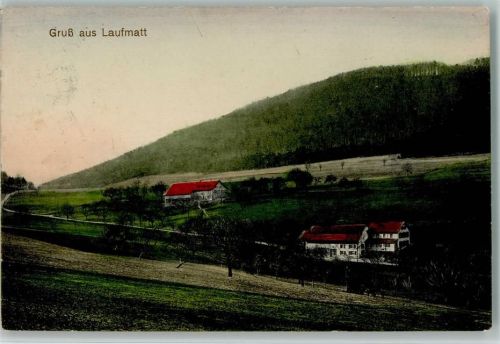 4458 Eptingen 1914 - Laufmatt - Teilansicht AK