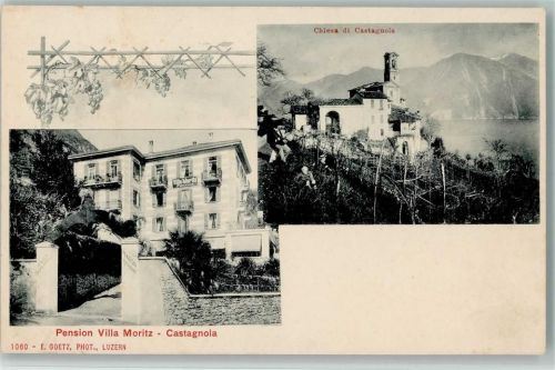 6976 Castagnola - Pension Villa Moritz - Verlag goetz 1060 AK