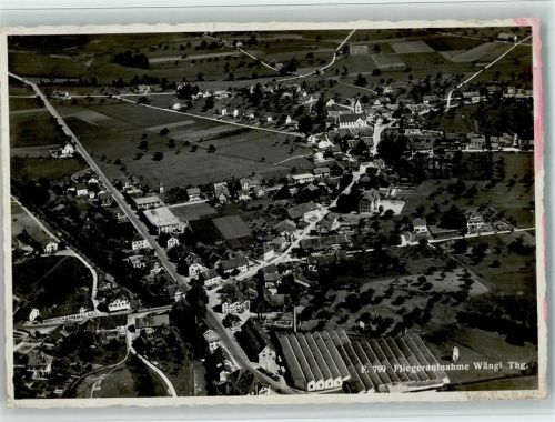 9545 Wängi 1942 Foto AK Luftbild - Foto Gross F 799 AK