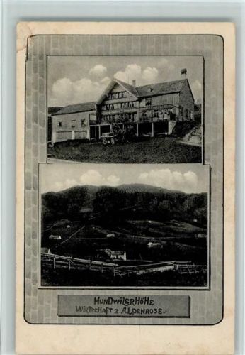 Hundwil 1921 Wirtschaft zur Alpenrose AK