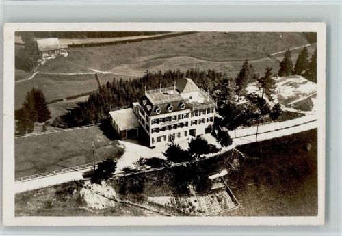 Oberegg 1936 Gasthaus Alpenhof , St. Anton - Luftbild Flieger Postkarte