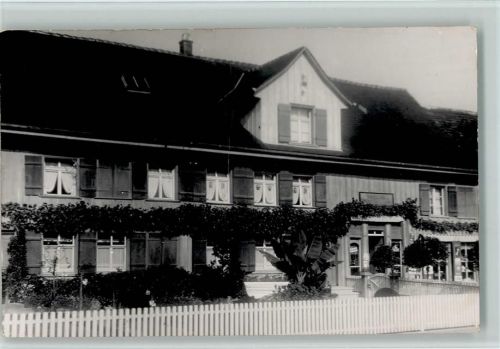 8570 Weinfelden 1930 Foto AK Wohnhaus mit Laden AK