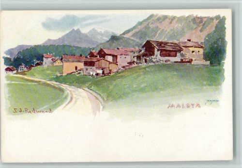 Maloja 1905 sign Redmond - Verlag Vouga & Cie