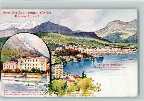 Paradiso 1899 Spezielle Bedingungen für die Herren Ärzte AK