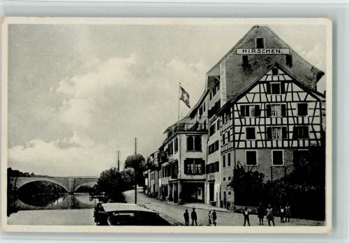 Eglisau 1940 Gasthof Hirschen AK