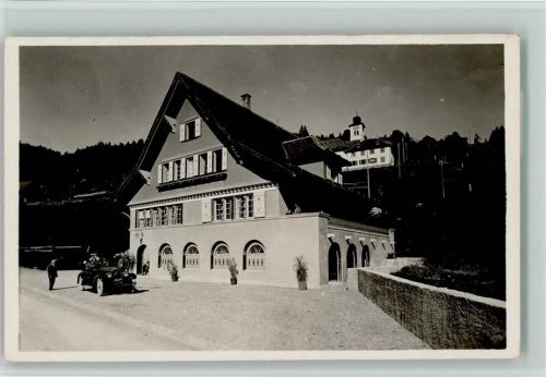 8858 Innerthal Wägital 1933 Foto AK Gasthaus Stausee , Neu Innertal Auto AK