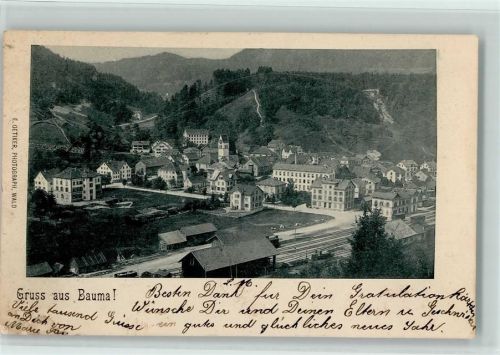 Bauma 1900 Bahnhof