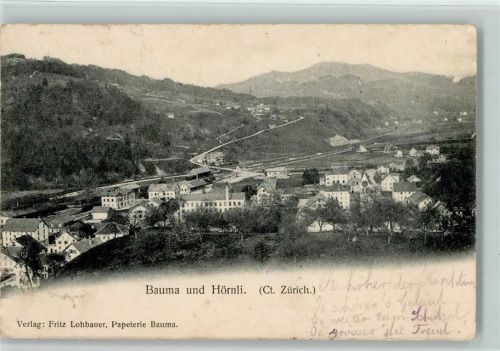 Bauma 1905 Bauma und Hörnli