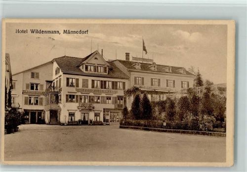Männedorf 1915 Hotel Wildenmann