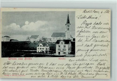 Stäfa 1900 Kirche