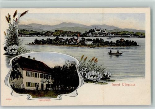 Ufenau Insel - Gasthaus Ruderboot Seerosen