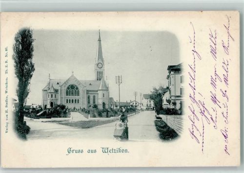 Wetzikon ZH 1898 Kirche