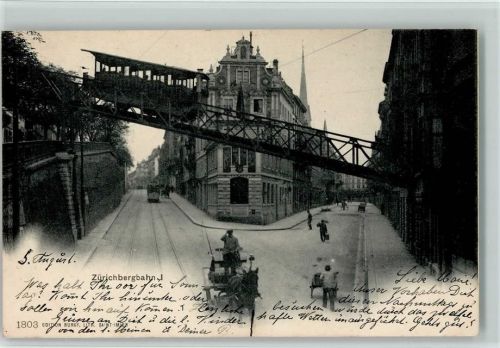 Zürich 1904 Zürichbergbahn I