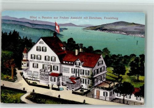 8835 Feusisberg - Hotel Pension Zur Frohen Aussicht mit Zürichsee