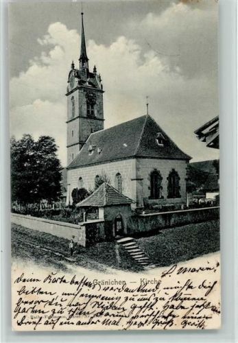 Gränichen 1905 Kirche