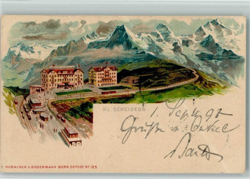 Kleine Scheidegg 1899