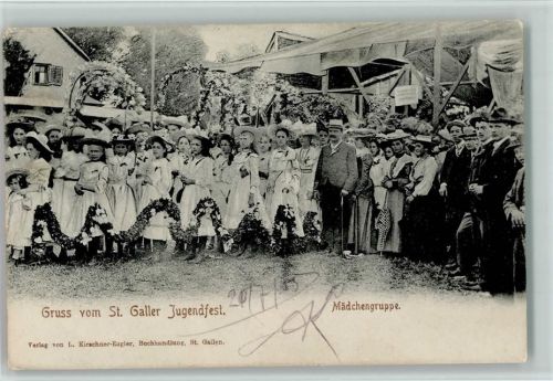 St. Gallen Jugendfest Mädchengruppe