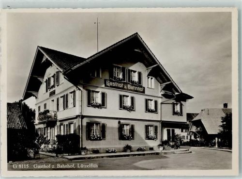 Lützelflüh Gasthof zum Bahnhof