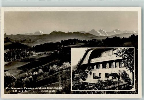 Emmenmatt Fr. Lehmann Pension Neuhaus