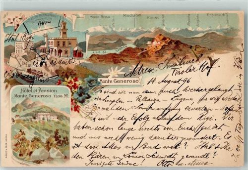 Monte Generoso 1896 Hotel et Restaurant Generoso Kulm