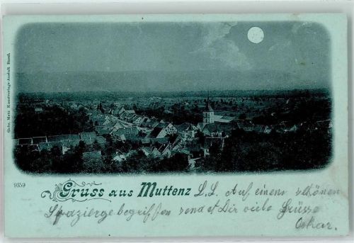 4132 Muttenz 1901 - Mondschein