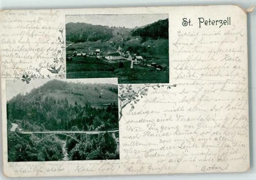 9127 St. Peterzell 1902 Gebrauchsspuren