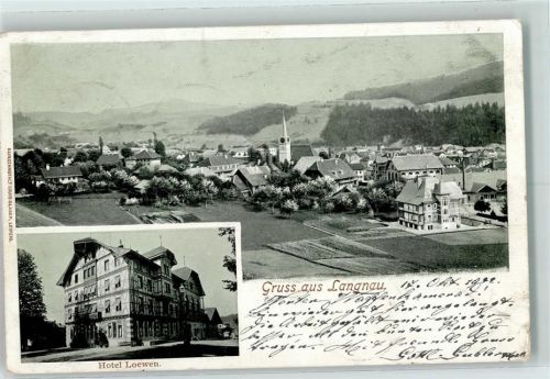 Langnau 1902 Hotel Löwen