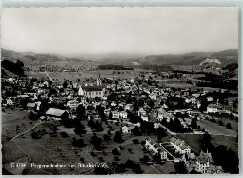 9606 Bütschwil Gebrauchsspuren Fliegeraufnahme