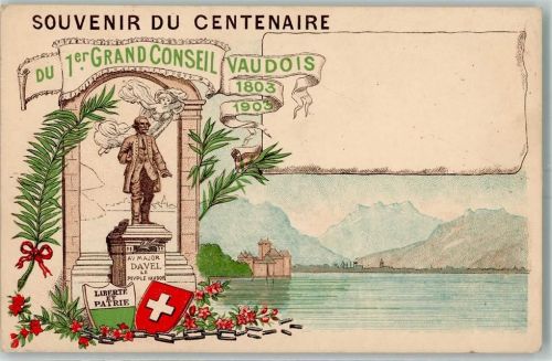 Le Vaud Denkmal Souvenir du Centenaire