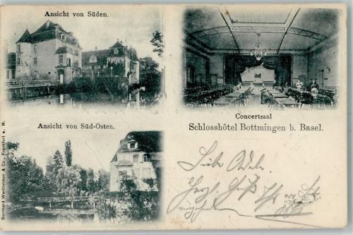 4103 Bottmingen 1900 - Schlosshotel