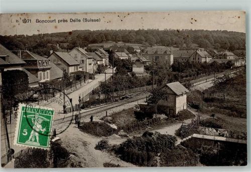 Boncourt 1912 Boncourt pres Delle