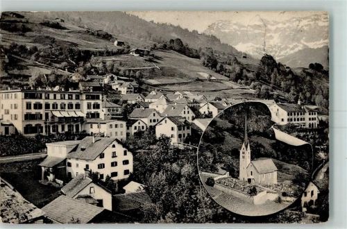 Seewis Dorf 1910 Kurhaus