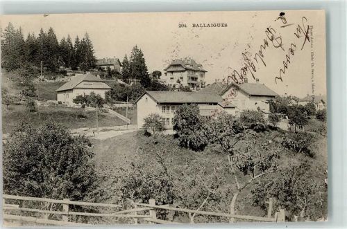 Ballaigues 1909
