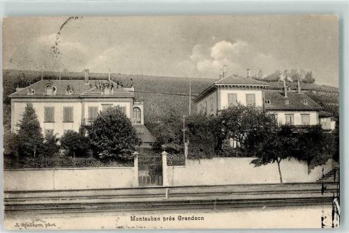 Grandson 1916 Montauban Bahnlinie