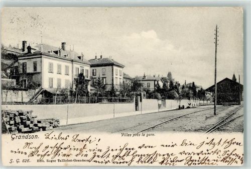 Grandson 1908 Villen beim Bahnhof