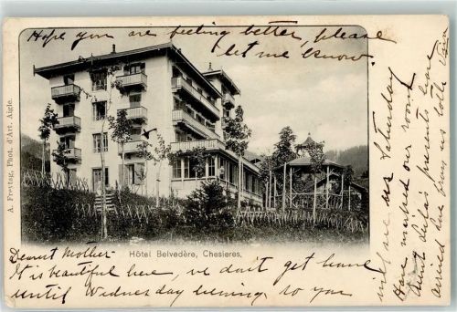 Chesières 1905 Hotel Belvedere